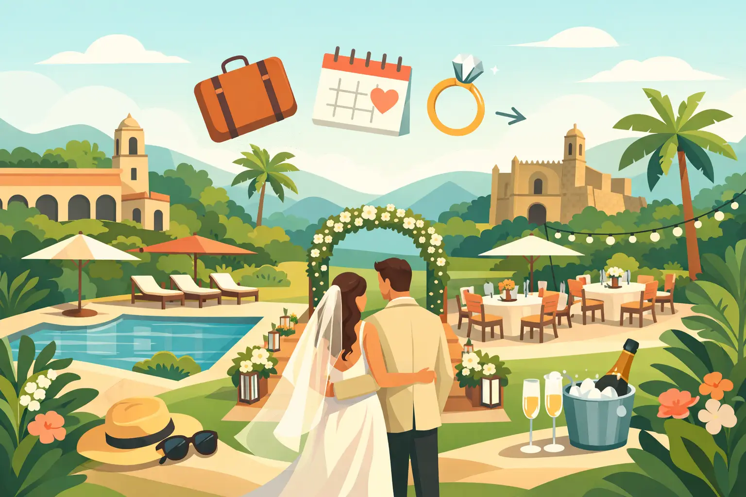 Boda de fin de semana completo en Morelos bien planeada