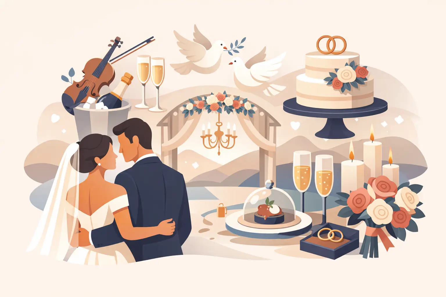 Detalles que elevan una boda de verdad