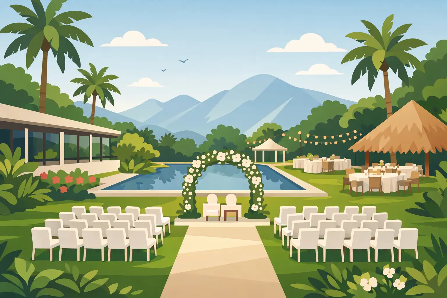 Jardín Allegra 55 Cuernavaca para bodas