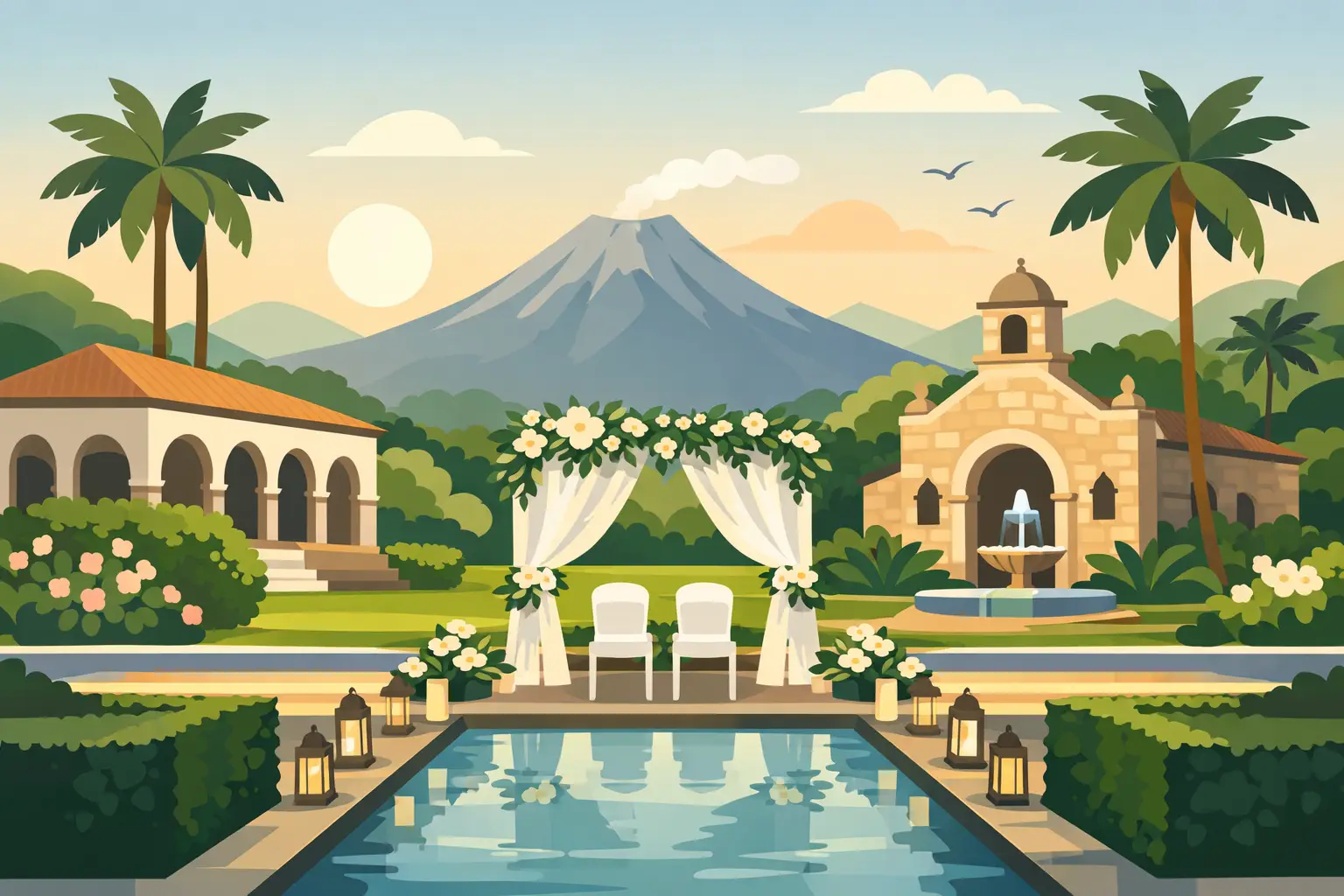 Venue para boda destino premium en Morelos