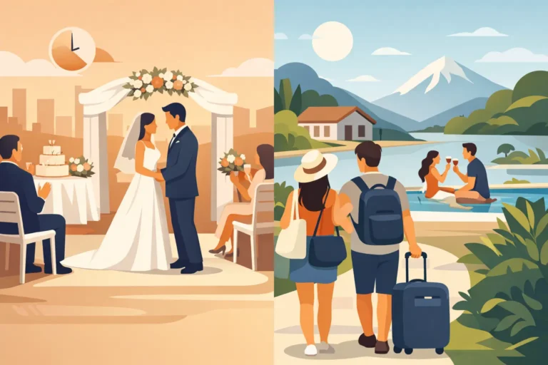 Boda un día o fin de semana: qué conviene