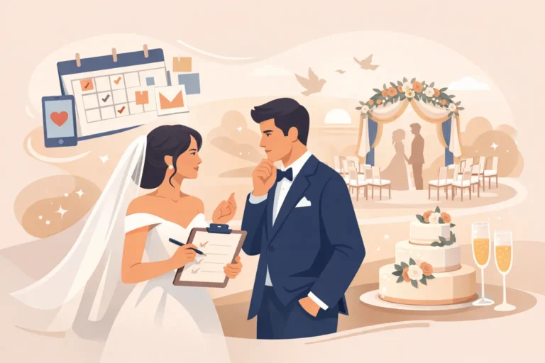 Cómo organizar boda elegante sin estrés