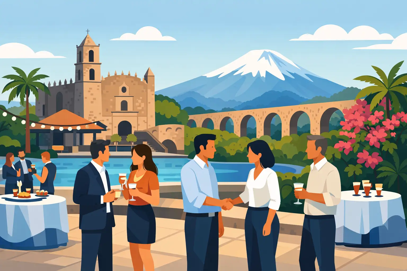 Corporate event Mexico Cuernavaca bien hecho