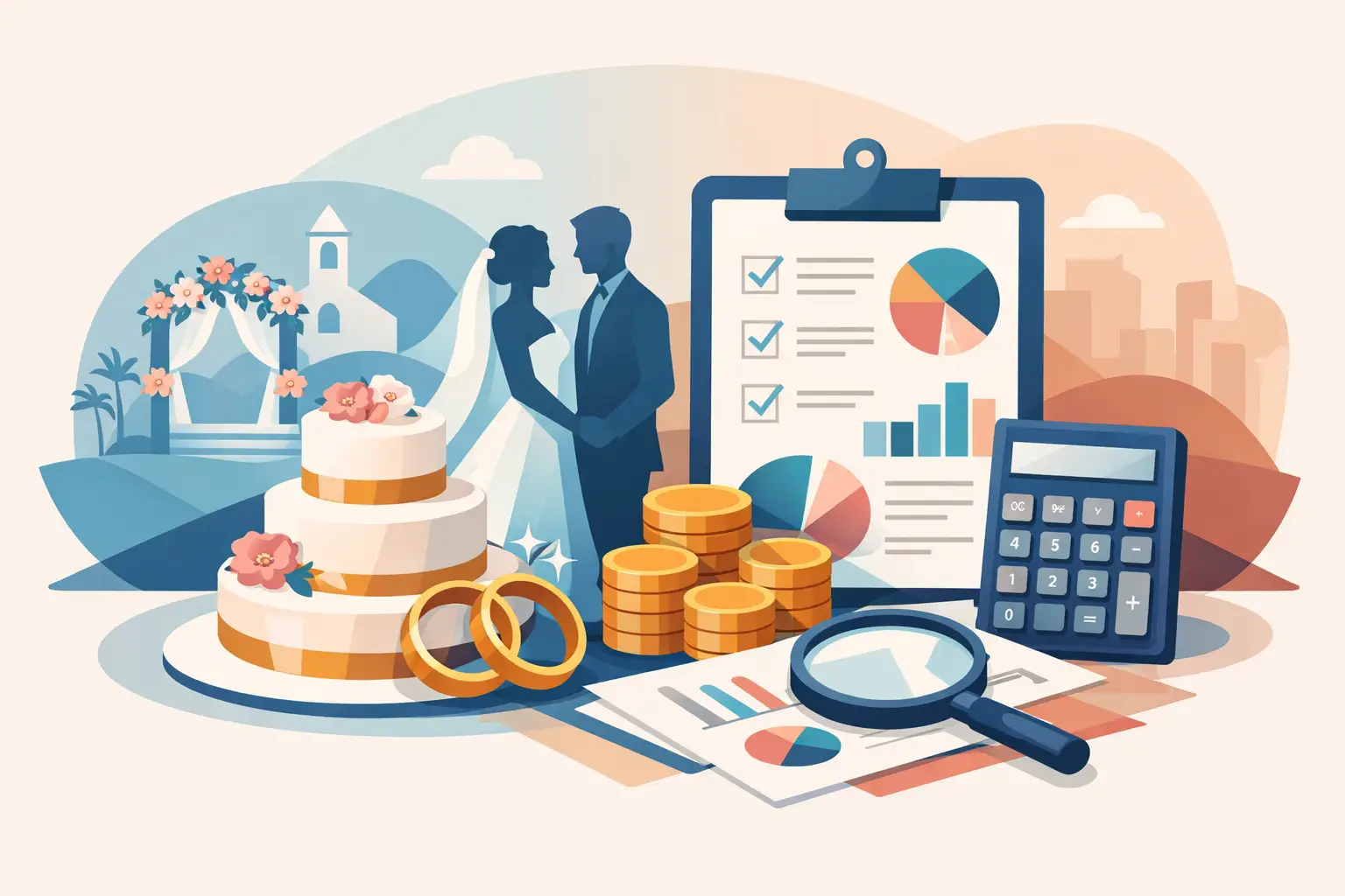 Ejemplo presupuesto boda 2026 premium realista