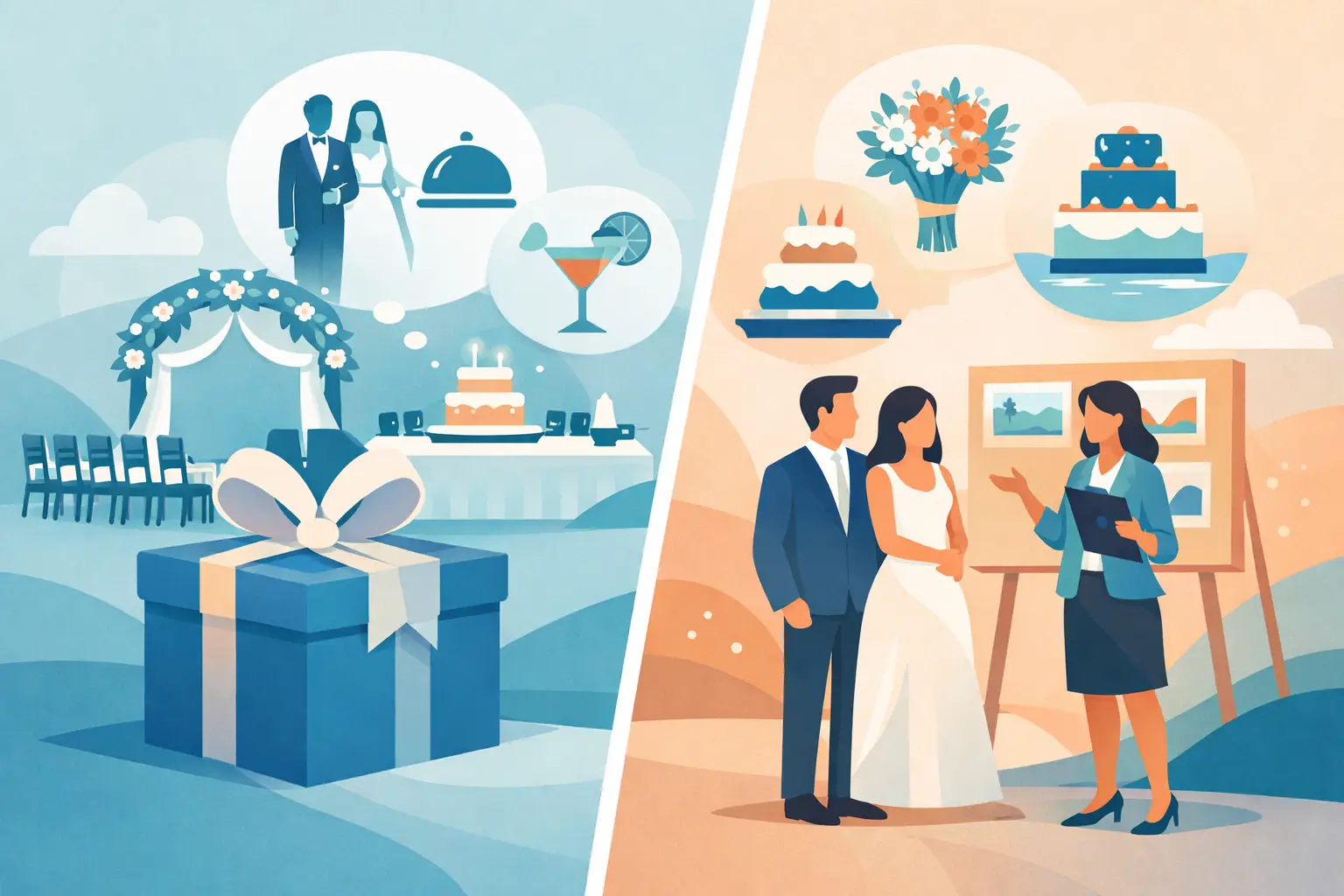 Paquete cerrado o boda personalizada: ¿qué conviene?