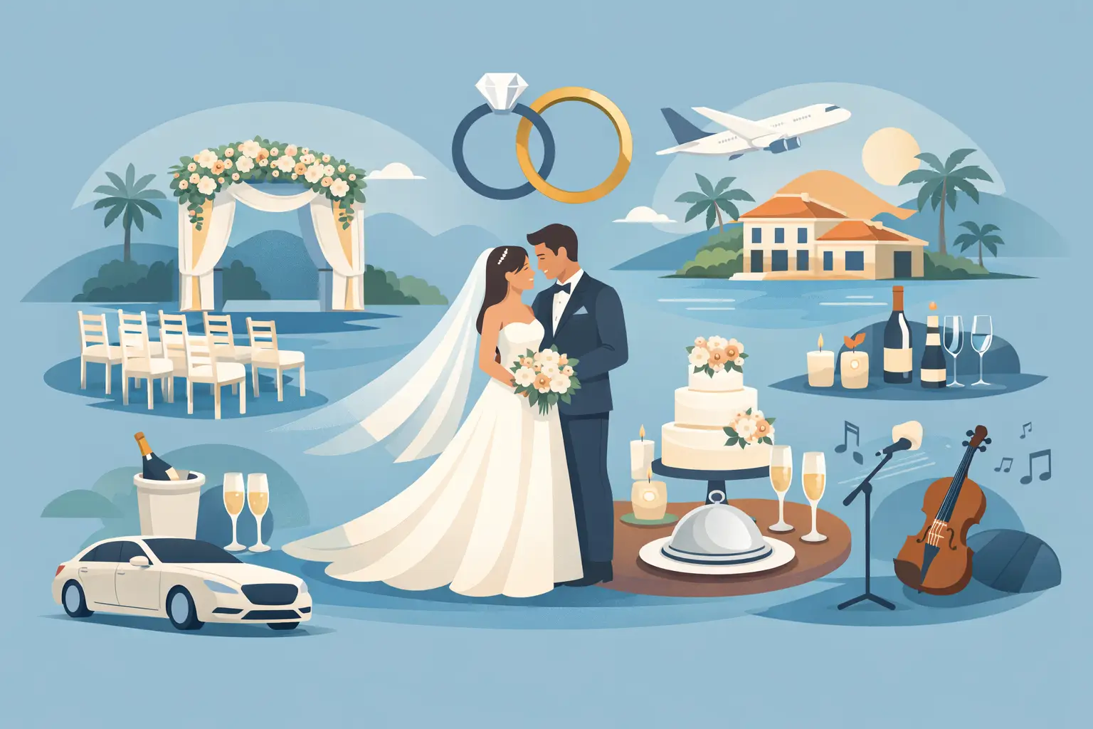 Qué incluye una boda premium integral