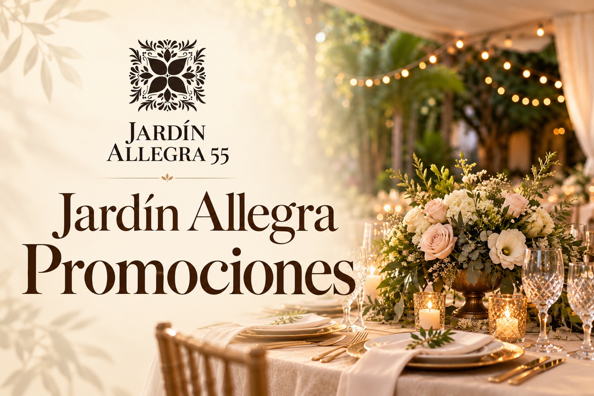 Jardín Allegra 55 en Cuernavaca preparado para una boda